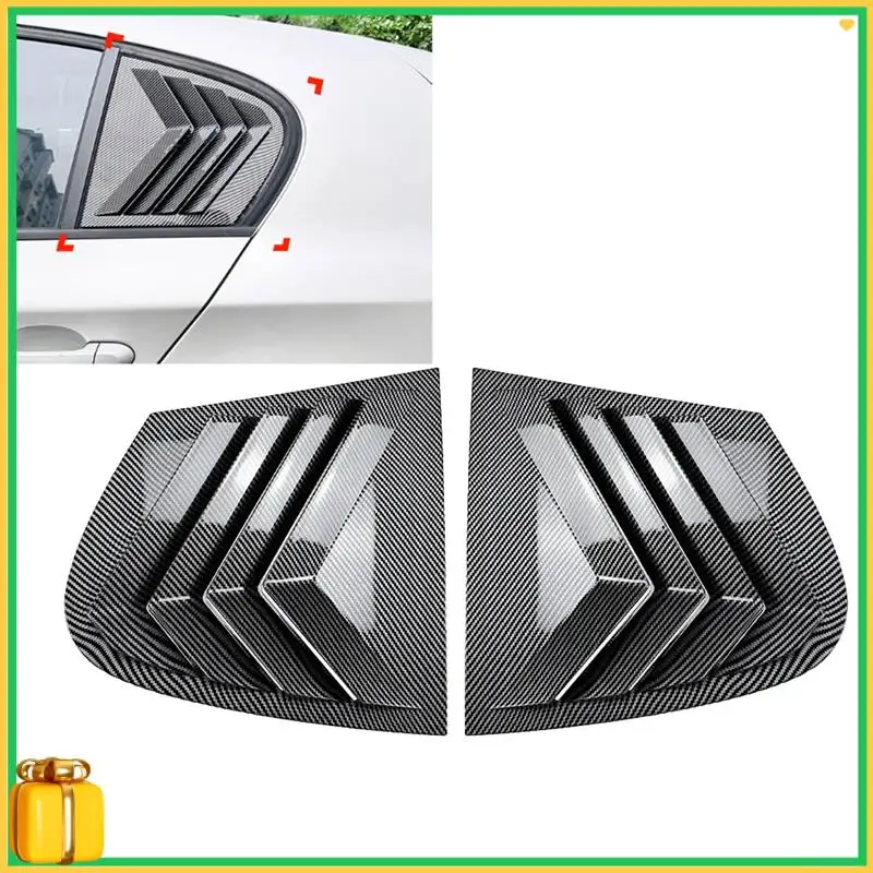 Premium Car Rear Triangular Window Blinds Cover Trim Louvers Shutters For BMW 1 Series E87 2005-2011 Carbon Fiber
Premium Car Rear Triangular Window Blinds Cover Trim Louvers Shutters For BMW 1 Series E87 2005-2011 Carbon Fiber