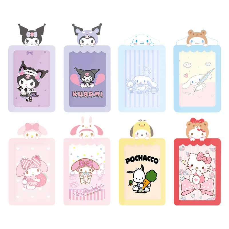 32pcs/ лот Sanrio мелодии корицы корицы держатель карты Kawaii Kuromi ключ банковской карты ID автобусной карты держатели ключей канцелярские принадлежности подарок
32pcs/ лот Sanrio мелодии корицы корицы держатель карты Kawaii Kuromi ключ банковской карты ID автобусной карты держатели ключей канцелярские принадлежности подарок