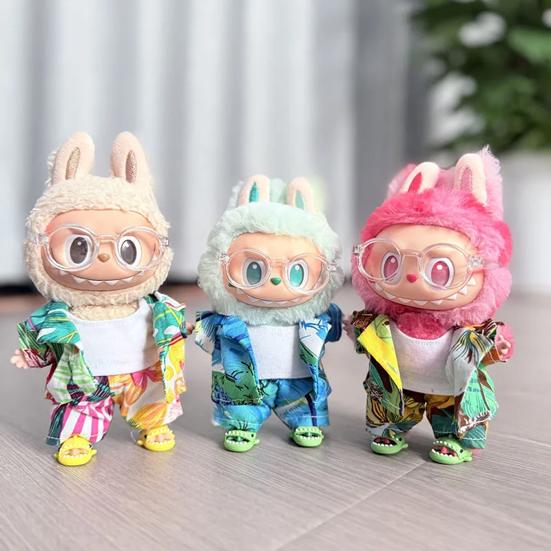 Clothes For LABUBU 15/17cm 1st 2nd 3rd Gen Tropical Beach Vacation Set Coconut Tree Beach Shark Slippers Set
Clothes For LABUBU 15/17cm 1st 2nd 3rd Gen Tropical Beach Vacation Set Coconut Tree Beach Shark Slippers Set