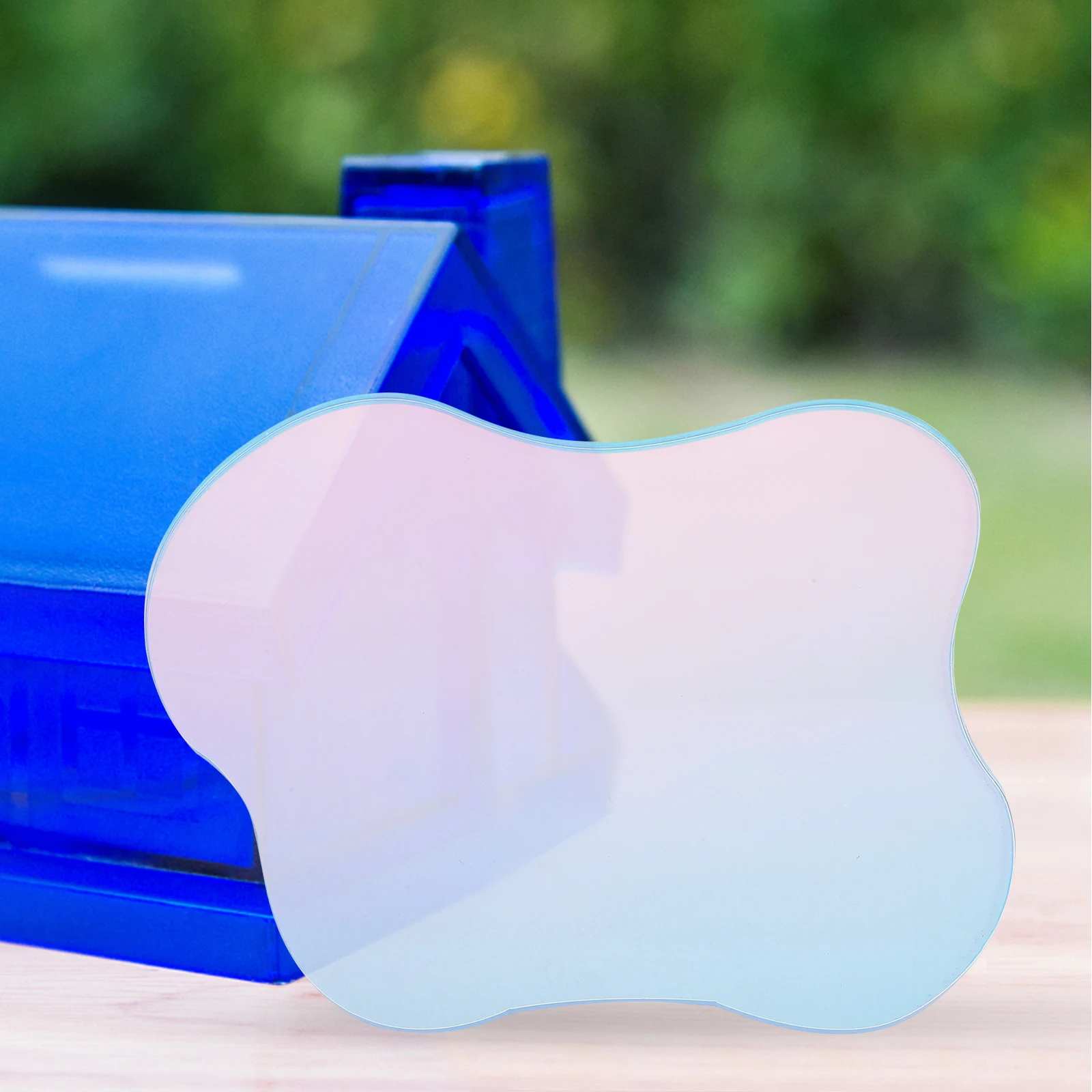 2 Pcs Acrylic Decorative Plate Coasters Irregular Shaped Heat Insulation Protective Pad for Home Party Photography Prop Storage
2 Pcs Acrylic Decorative Plate Coasters Irregular Shaped Heat Insulation Protective Pad for Home Party Photography Prop Storage