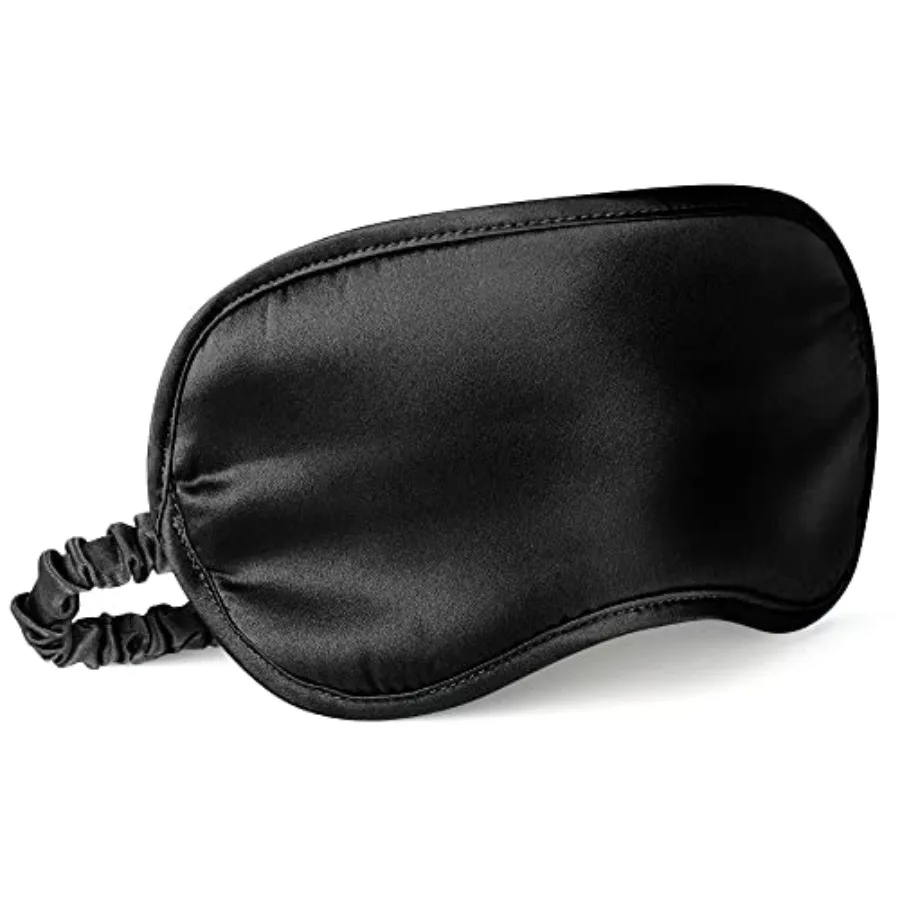 LULUSILK Mulberry Silk Sleep Eye Mask Blindfold with Elastic Strap Headband, Soft Eye Cover Eyeshade for Night Sleeping, Travel
LULUSILK Mulberry Silk Sleep Eye Mask Blindfold with Elastic Strap Headband, Soft Eye Cover Eyeshade for Night Sleeping, Travel