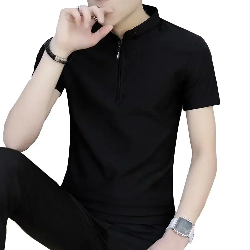 Casual Tops Slim Fit Business Wear Men Casual Tops Breathable Material Lightweight Top Regular Length Soft Fabric
Casual Tops Slim Fit Business Wear Men Casual Tops Breathable Material Lightweight Top Regular Length Soft Fabric