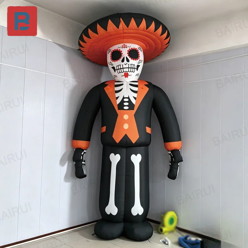 Inflatable skulls, Halloween party and event decorations - hot-selling Oxford fabric inflatable skulls
Inflatable skulls, Halloween party and event decorations - hot-selling Oxford fabric inflatable skulls