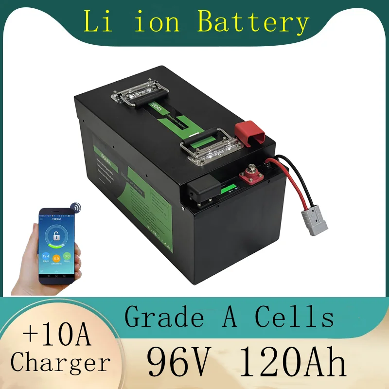 waterproof 96v 120Ah lithium ion Rechargeable battery li ion for Excavatorvehicle RV AGV Forklift boat inverter Golf cart
waterproof 96v 120Ah lithium ion Rechargeable battery li ion for Excavatorvehicle RV AGV Forklift boat inverter Golf cart