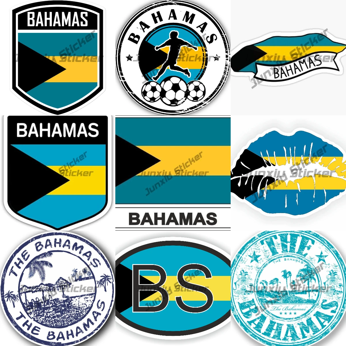 Bahamas Coat of Arms Flag Emblem Stickers BS Country Code Oval Sticker with Flag High-Quality Vinyl Waterproof PVC Decorative
Bahamas Coat of Arms Flag Emblem Stickers BS Country Code Oval Sticker with Flag High-Quality Vinyl Waterproof PVC Decorative