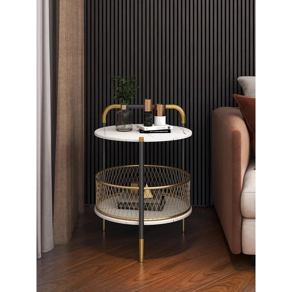 Sidetable, luxurious sofa sidecabinet small coffeetable bedroom bedsideable small roundtable modern and simple livin
Sidetable, luxurious sofa sidecabinet small coffeetable bedroom bedsideable small roundtable modern and simple livin
