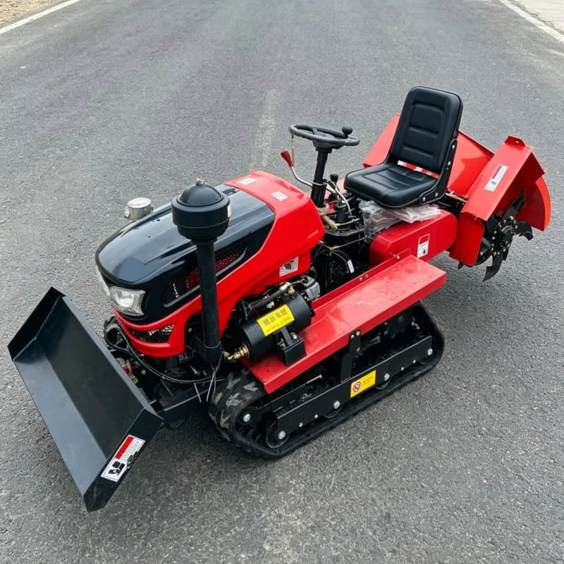 Customized Durable Ploughing Machine, Deep Tillage Crawler Tractor, High Horsepower Mini Farm Rotary Tiller
Customized Durable Ploughing Machine, Deep Tillage Crawler Tractor, High Horsepower Mini Farm Rotary Tiller
