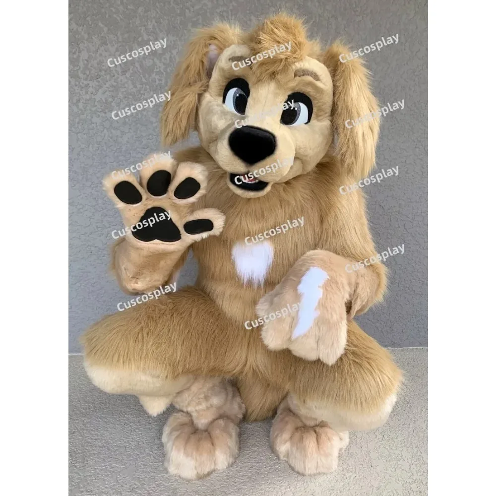 Brown Fur Fox Dog Husky Mascot Costume Furry Suit Fursuit Halloween Christmas Birthday Party Gift
Brown Fur Fox Dog Husky Mascot Costume Furry Suit Fursuit Halloween Christmas Birthday Party Gift