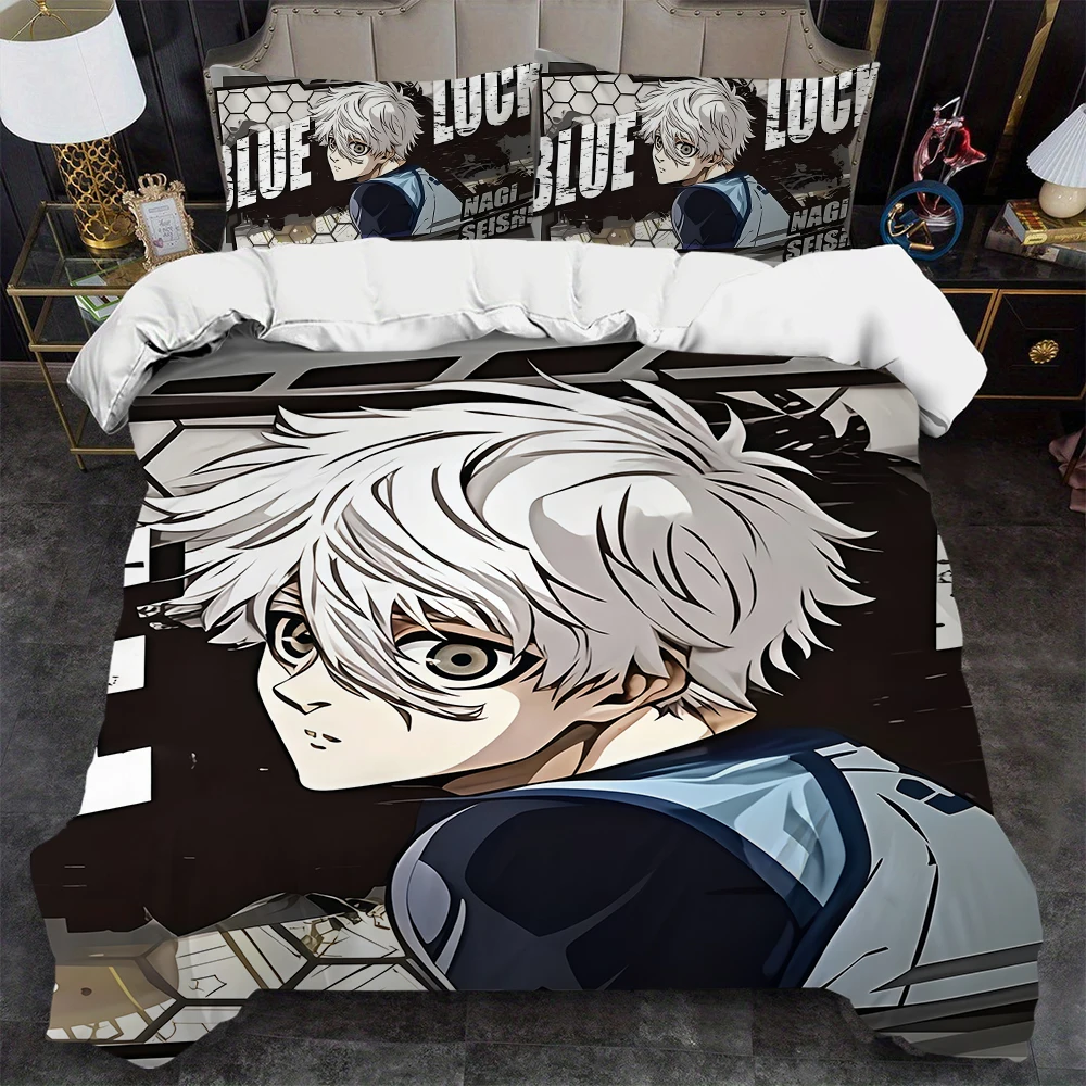 Blue Lock Nagi Seishiro Duvet Cover Set Soft Wash Bed 3 Piece Summer Comfortable Student Dormitory Home Baby Bedding Best seller
Blue Lock Nagi Seishiro Duvet Cover Set Soft Wash Bed 3 Piece Summer Comfortable Student Dormitory Home Baby Bedding Best seller