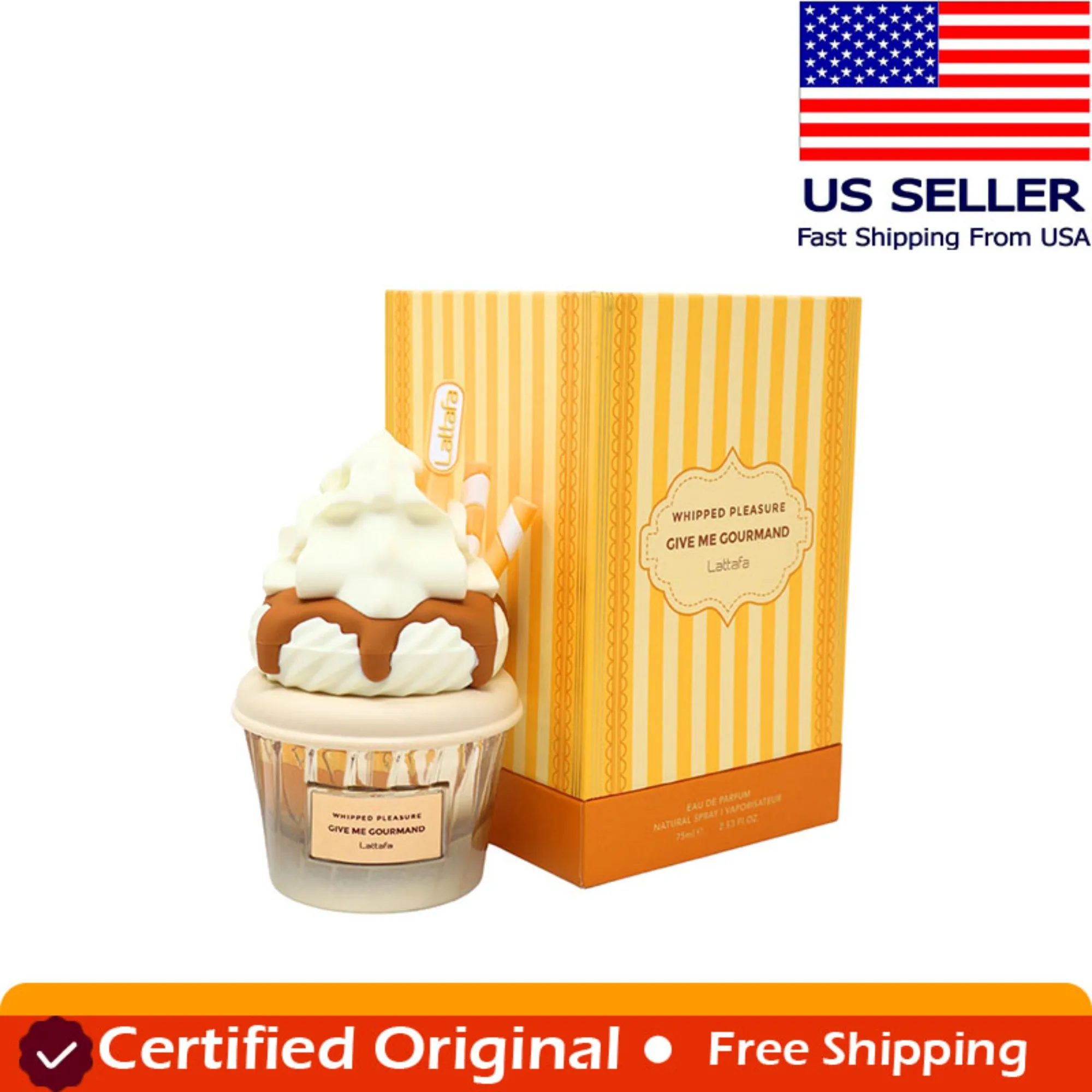 Lattafa Whipped Pleasure Eau De Parfum Give Me Gourmand Collection 75ml Long-lasting Cologne Persistence Arabian Portable
Lattafa Whipped Pleasure Eau De Parfum Give Me Gourmand Collection 75ml Long-lasting Cologne Persistence Arabian Portable