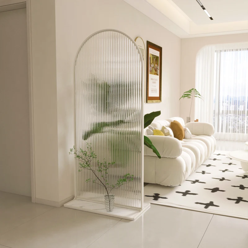 Screen living room 2025 new cream light luxury modern Changhong glass entrance sofa bedroom movable partition
Screen living room 2025 new cream light luxury modern Changhong glass entrance sofa bedroom movable partition