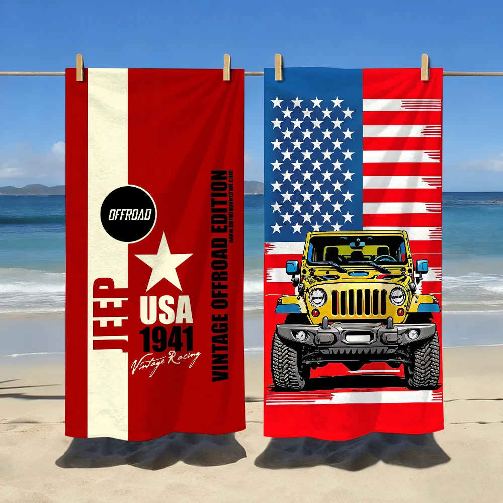 Car brand J-Jeep Towel For Swim Yoga Gym Quick Drying Soft and skin-friendly Beach Towels All-Season
Car brand J-Jeep Towel For Swim Yoga Gym Quick Drying Soft and skin-friendly Beach Towels All-Season