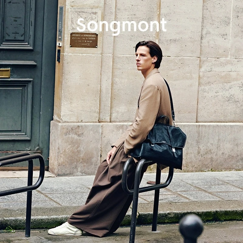 Songmont Mountain Journey Vintage Briefcase, Vegetable-Tanned Leather Crossbody & Backpack
Songmont Mountain Journey Vintage Briefcase, Vegetable-Tanned Leather Crossbody & Backpack