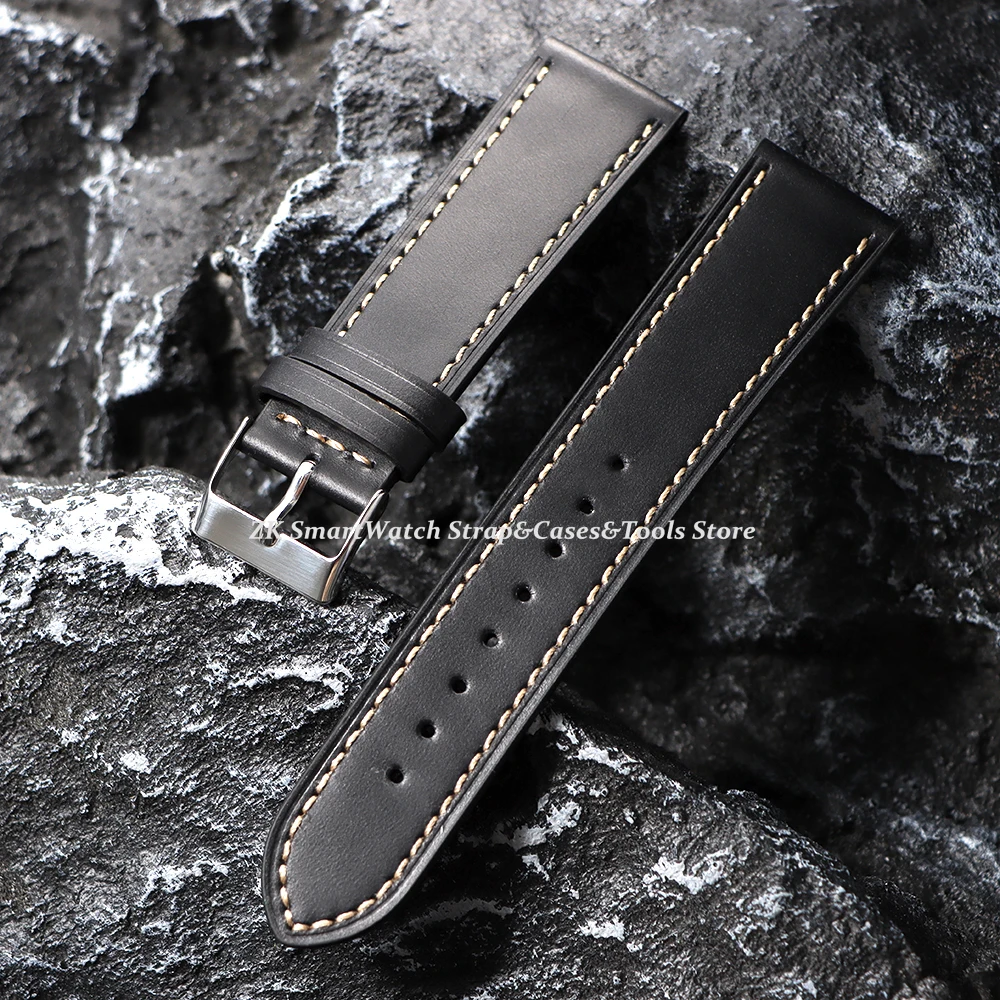 Genuine Cowhide Watch Strap 18mm 20mm 22mm for Seiko Bracelet for Omega Business Wristband Stitching Calfskin Band for Men Women
Genuine Cowhide Watch Strap 18mm 20mm 22mm for Seiko Bracelet for Omega Business Wristband Stitching Calfskin Band for Men Women