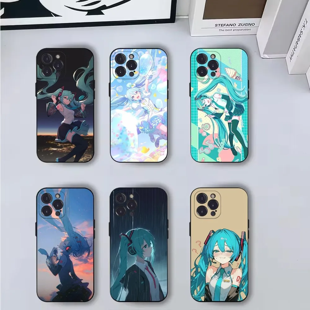 Cartoon Cute Hatsune M-MikuE Phone Case For iPhone 16,15,14,13,12,11,Pro,X,XS,Max,XR,Plus,Mini Soft Black Cover
Cartoon Cute Hatsune M-MikuE Phone Case For iPhone 16,15,14,13,12,11,Pro,X,XS,Max,XR,Plus,Mini Soft Black Cover