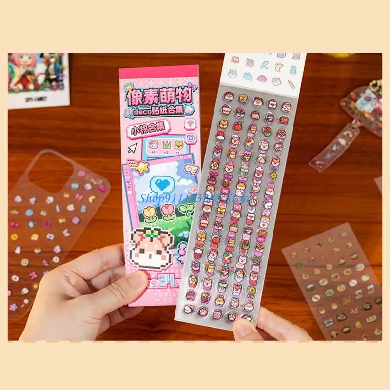 G88D декоративная наклейка DIY Craft наклейка водонепроницаемая с изображением пикселей искусство для художественных блокнотов и
G88D декоративная наклейка DIY Craft наклейка водонепроницаемая с изображением пикселей искусство для художественных блокнотов и