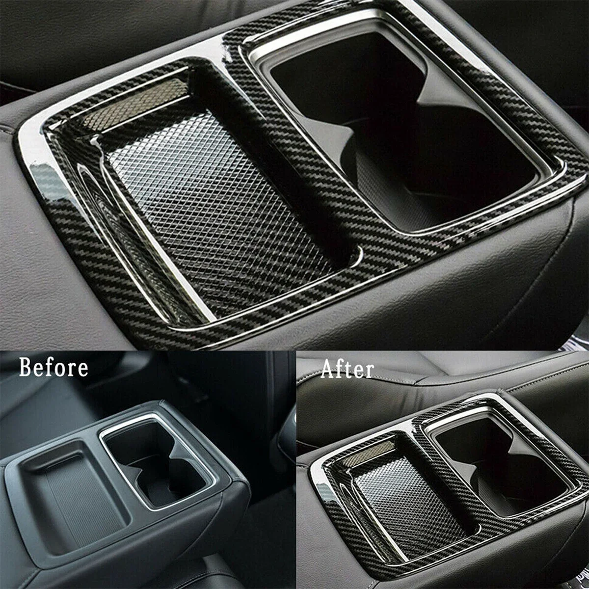 For Honda Accord Car Accessories Carbon Fiber Seat Water Cup Holder Cover Trim Auto Parts Protector Sticker 2023 2024 2025
For Honda Accord Car Accessories Carbon Fiber Seat Water Cup Holder Cover Trim Auto Parts Protector Sticker 2023 2024 2025