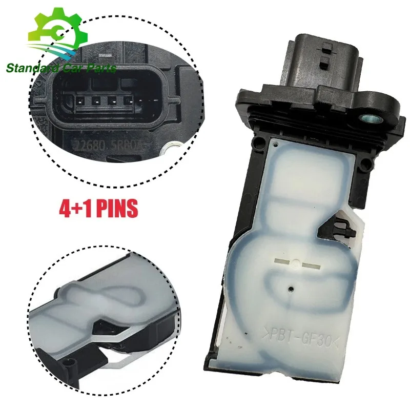 Mass Air Flow MAF Sensor for INFINITI QX60 Nissan Sentra Kicks Juke 22680-5RB0A 22680-BV80B 226803VA0A AFH60M-48 22680-5RF0A
Mass Air Flow MAF Sensor for INFINITI QX60 Nissan Sentra Kicks Juke 22680-5RB0A 22680-BV80B 226803VA0A AFH60M-48 22680-5RF0A