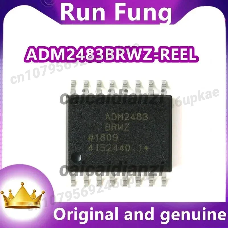 10 шт./лот, новый оригинальный цифровой изолятор ADM2483BRWZ-REEL ADM2483, 2500Vrms, 3 канала, 500 кбит/с, 25 кВ/мкс CMTI, 16-SOIC
10 шт./лот, новый оригинальный цифровой изолятор ADM2483BRWZ-REEL ADM2483, 2500Vrms, 3 канала, 500 кбит/с, 25 кВ/мкс CMTI, 16-SOIC