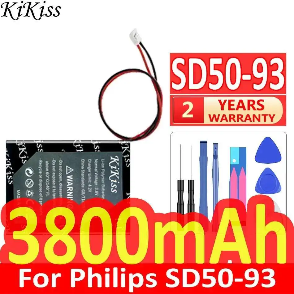 Stereo Battery Long-Lasting Performance For Philips SD50-93 Speaker 3800mAh
Stereo Battery Long-Lasting Performance For Philips SD50-93 Speaker 3800mAh