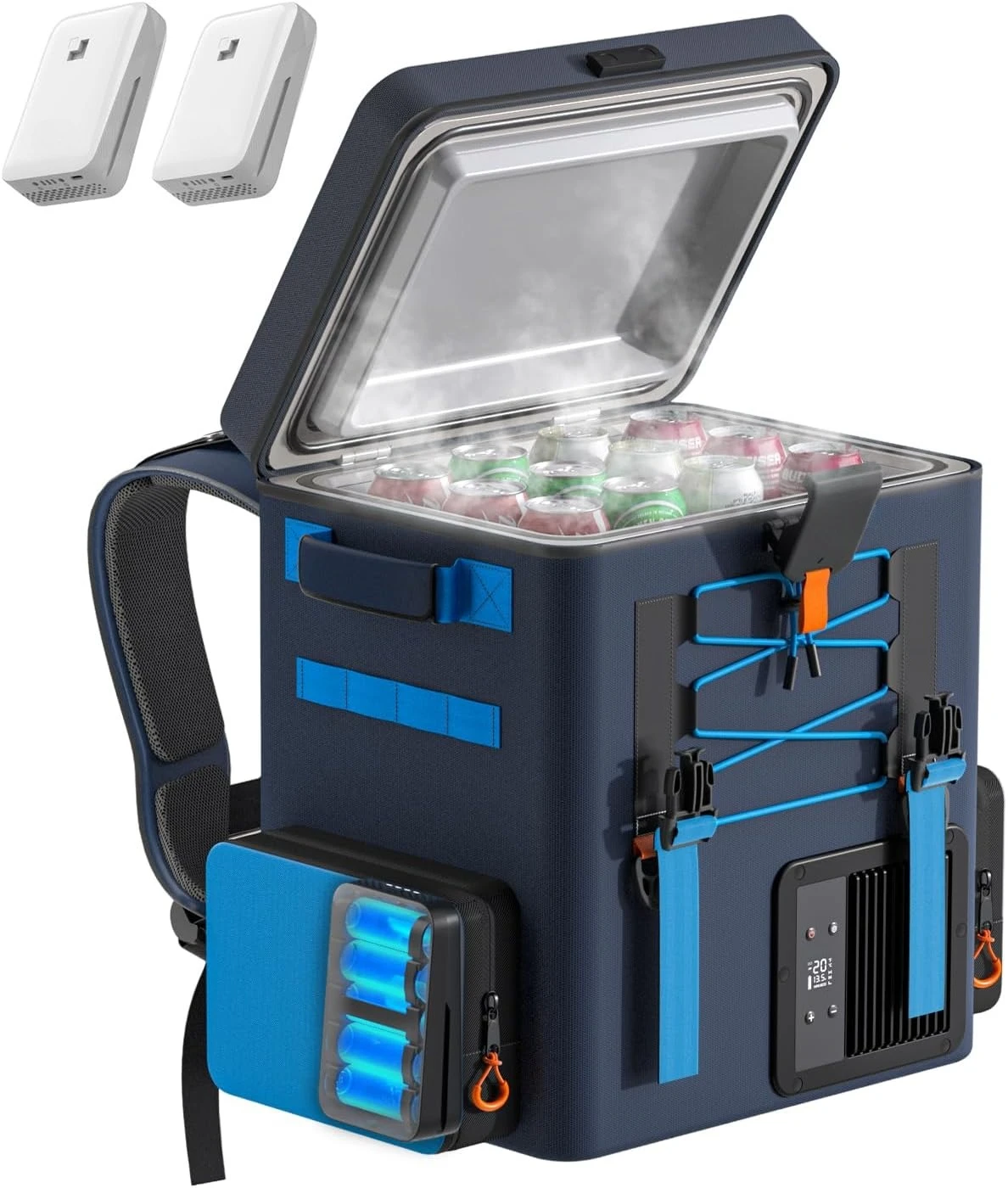 Портативный автомобильный холодильник/электрический охладитель Frozen Pack 12V, 20 л/21QT, с 2 аккумуляторами U20, от -4 до 68°F ℉ Портативный холодильник-морозильник
Портативный автомобильный холодильник/электрический охладитель Frozen Pack 12V, 20 л/21QT, с 2 аккумуляторами U20, от -4 до 68°F ℉ Портативный холодильник-морозильник