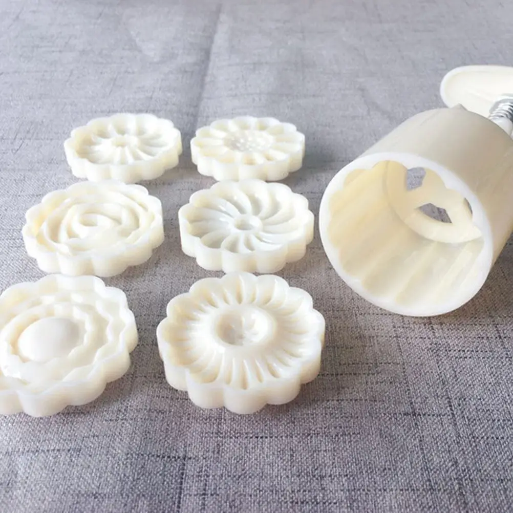 2Sets Moon Cake Mould Food Grade ABS 50G 3D Hand-Pressure Mold for DIY Mooncakes Homemade Dessert Baking Tool Cookie Cutter
2Sets Moon Cake Mould Food Grade ABS 50G 3D Hand-Pressure Mold for DIY Mooncakes Homemade Dessert Baking Tool Cookie Cutter