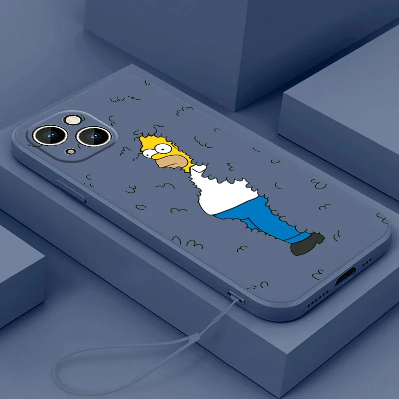 NEW The Simpsons Phone Case For Apple iPhone 14 13 12 11 Pro Max mini XS XR X 8 7 6S 6 Plus Liquid Rope Cover
NEW The Simpsons Phone Case For Apple iPhone 14 13 12 11 Pro Max mini XS XR X 8 7 6S 6 Plus Liquid Rope Cover