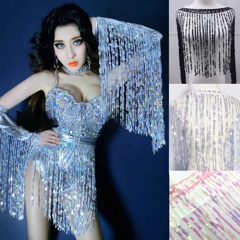 Юбка премиум-класса серебристого и черного цвета с блестками и бахромой, юбка для латинских танцев, кружевная дизайнерская ткань с кисточками
Юбка премиум-класса серебристого и черного цвета с блестками и бахромой, юбка для латинских танцев, кружевная дизайнерская ткань с кисточками