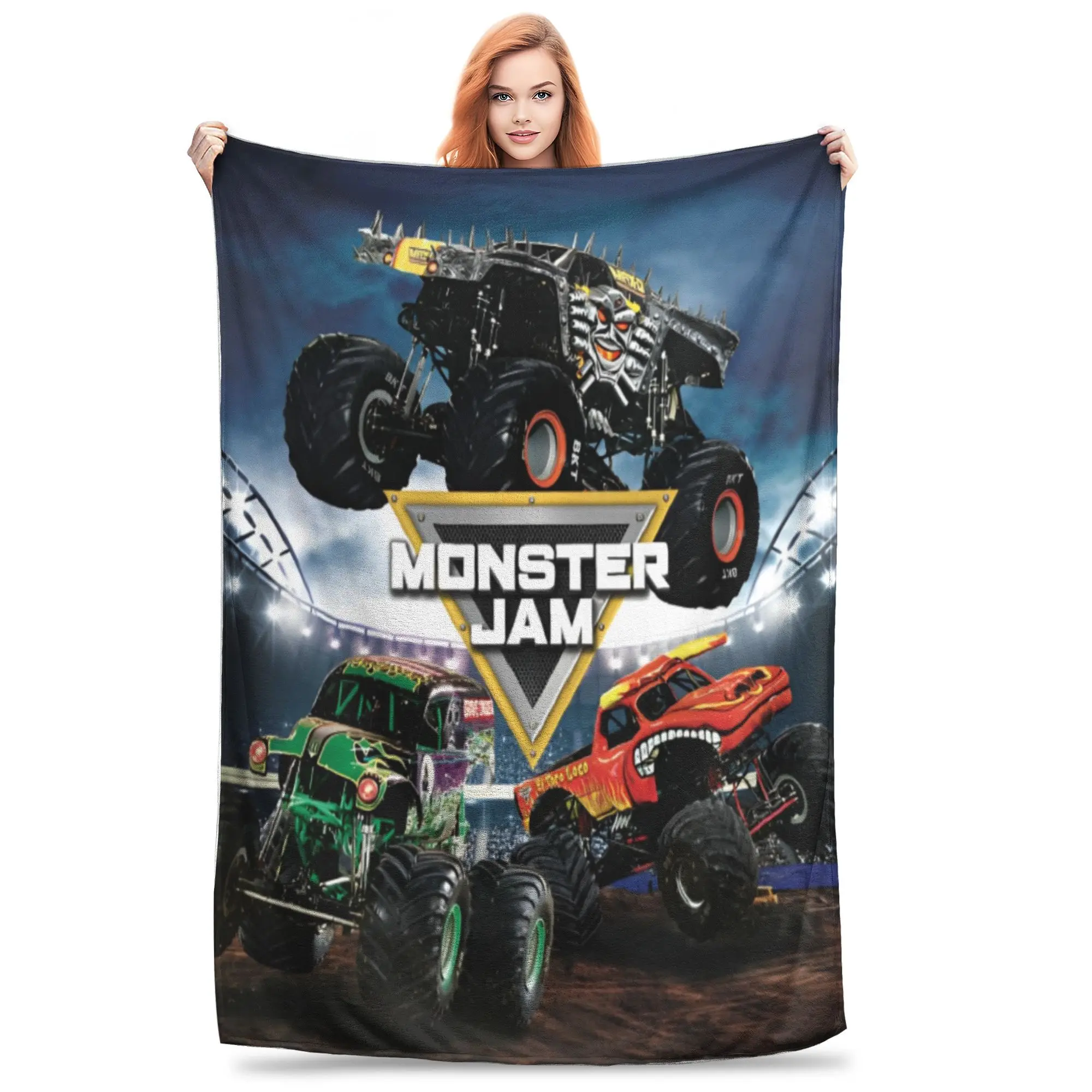 Comfortable Monster Jam Grave Digger Blanket Merch Bedding Decorative Blanket Throw Ultra-Soft Velvet for Outdoor
Comfortable Monster Jam Grave Digger Blanket Merch Bedding Decorative Blanket Throw Ultra-Soft Velvet for Outdoor