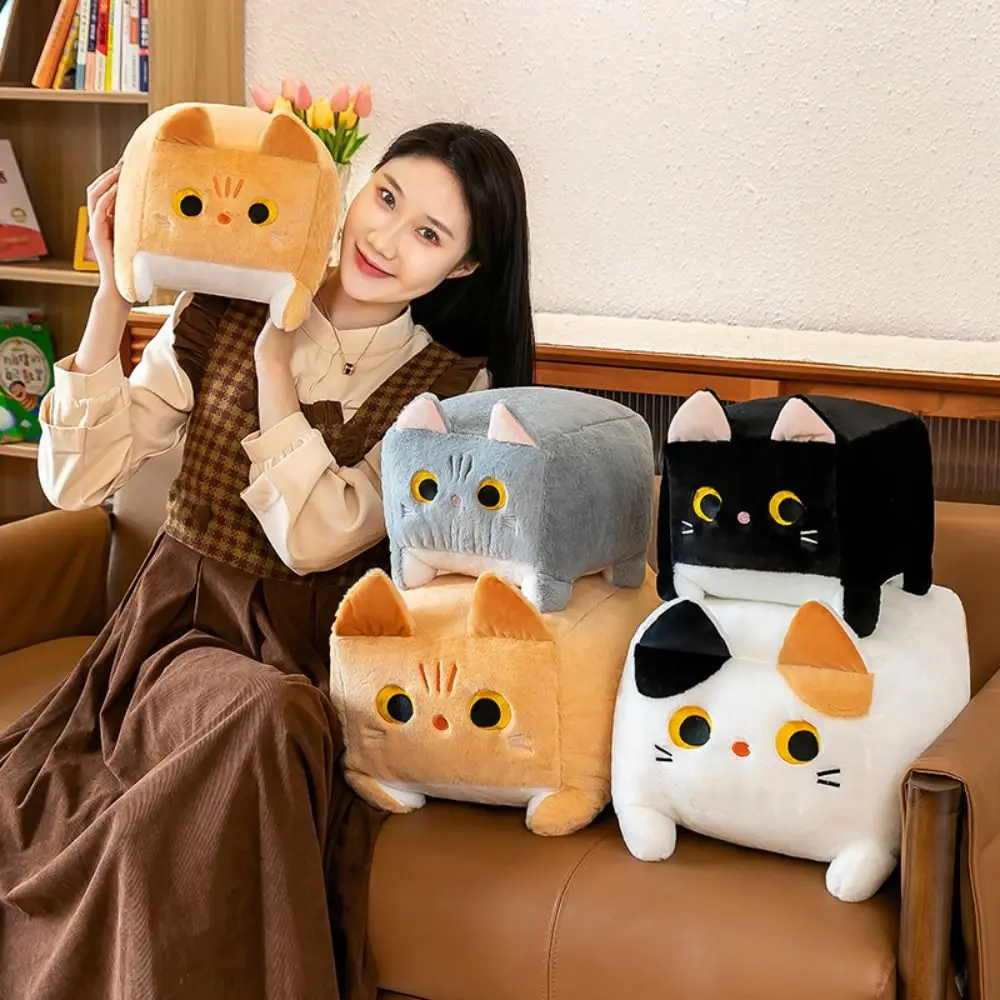 Новая 3D кукла-кошка, милый куб, мягкая плюшевая подушка с котом, кавайная имитация мультяшных плюшевых животных, игрушка-подушка для детей и девочек
Новая 3D кукла-кошка, милый куб, мягкая плюшевая подушка с котом, кавайная имитация мультяшных плюшевых животных, игрушка-подушка для детей и девочек