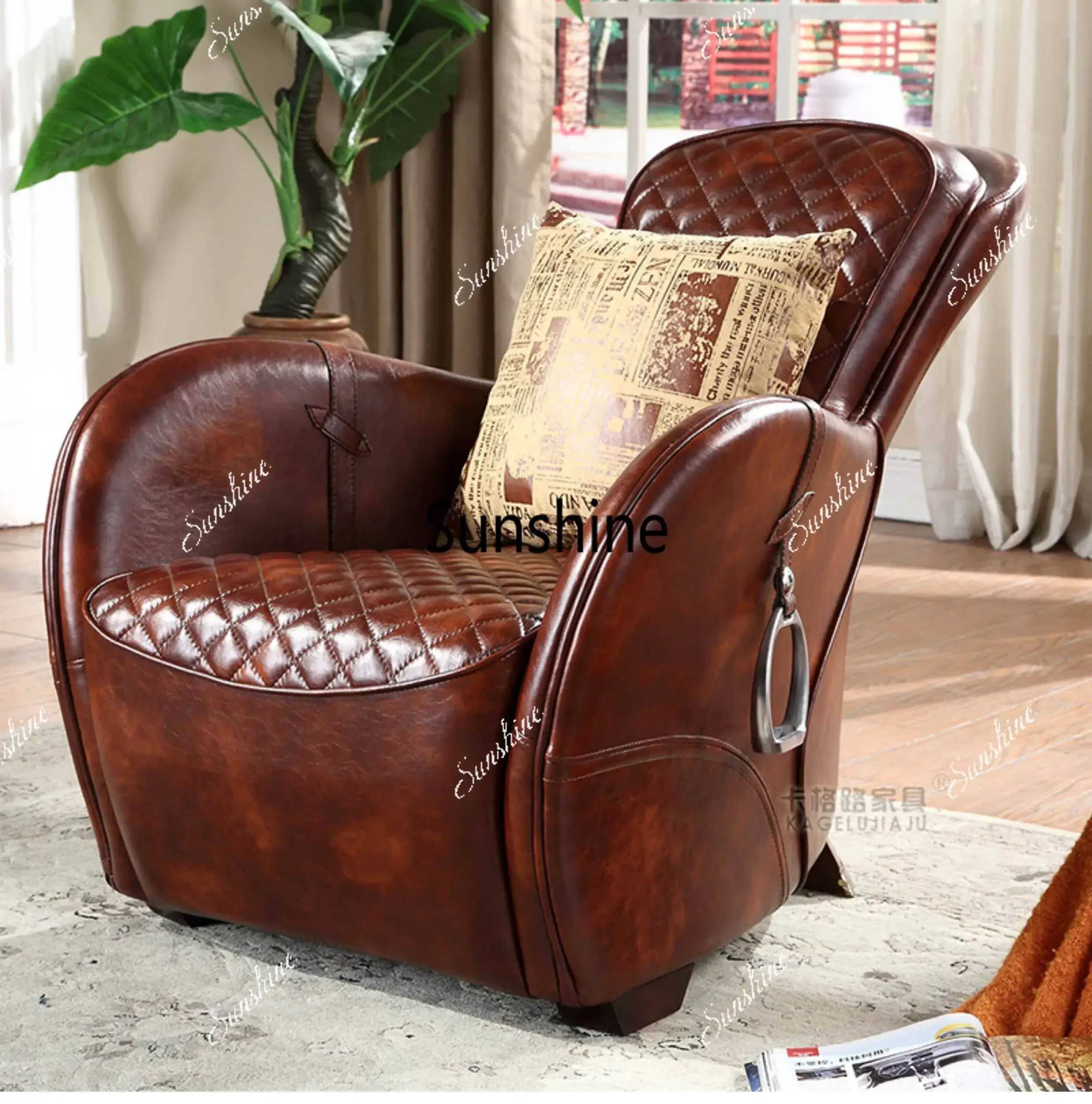 American rural retro simple leisure recliner
American rural retro simple leisure recliner