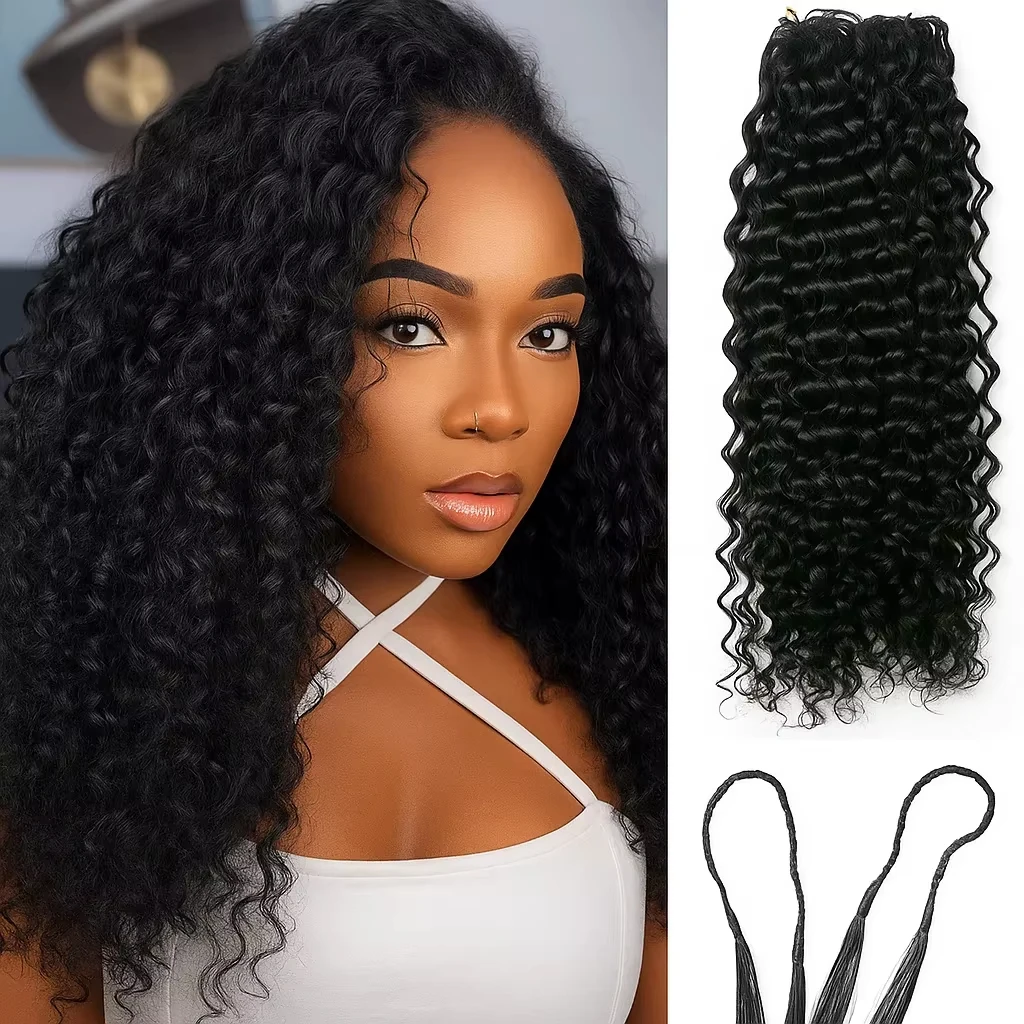 28inch Curly Crochet Hair Pre Separated Knotless Water Wave Crochet Human Hair Curly Bundles Human HairExtensions For Black Women
28inch Curly Crochet Hair Pre Separated Knotless Water Wave Crochet Human Hair Curly Bundles Human HairExtensions For Black Women