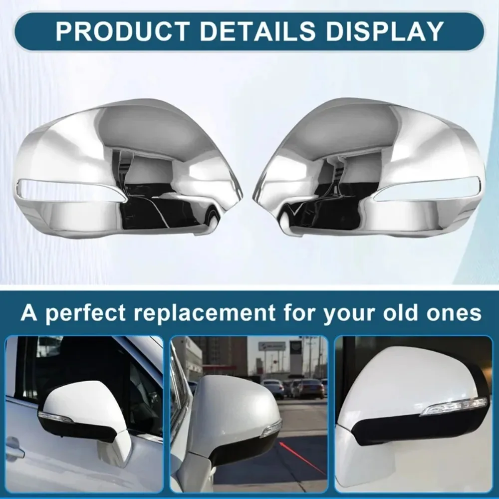 Espejos laterales estilo coche, pares brillantes, accesorios cubierta para Peugeot 3008 2009-2015, superposición vis
Espejos laterales estilo coche, pares brillantes, accesorios cubierta para Peugeot 3008 2009-2015, superposición vis