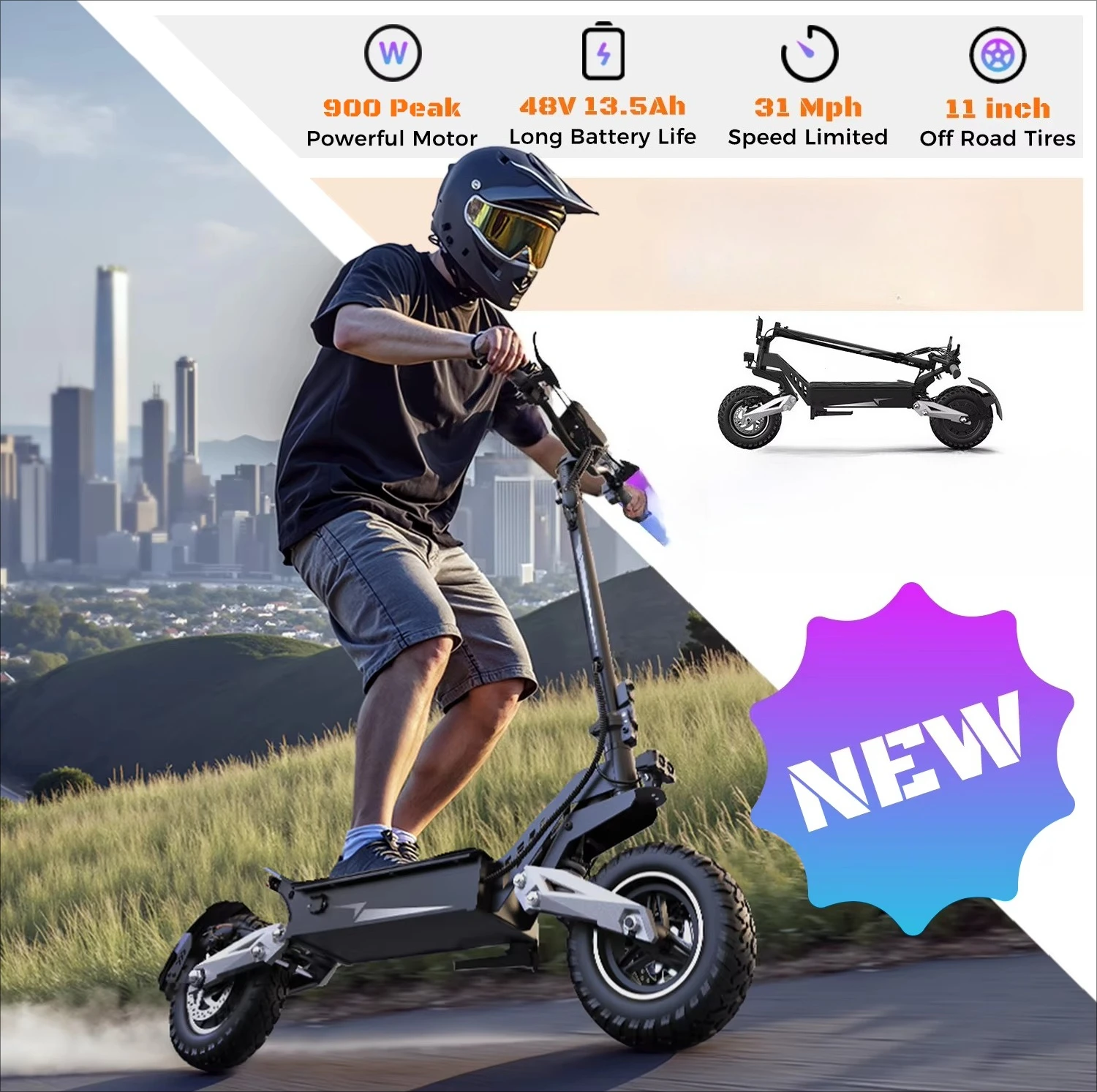 Offroad Fast Folding Electric Electric Scooter Electric Skateboard Adult
Offroad Fast Folding Electric Electric Scooter Electric Skateboard Adult