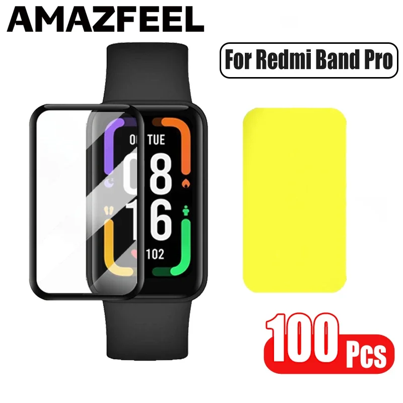 100 Pcs/Pack Film For Redmi Smart Band Pro Screen Protector film TPU for Redmi Band Pro Protective films Accessories
100 Pcs/Pack Film For Redmi Smart Band Pro Screen Protector film TPU for Redmi Band Pro Protective films Accessories
