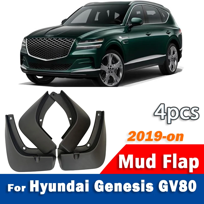 For Hyundai Genesis GV80 Mudguard Mudflaps Fender Mud Flap Guards Splash Anti fouling mudguards Car Accessories 1 set 4pcs 2019+
For Hyundai Genesis GV80 Mudguard Mudflaps Fender Mud Flap Guards Splash Anti fouling mudguards Car Accessories 1 set 4pcs 2019+
