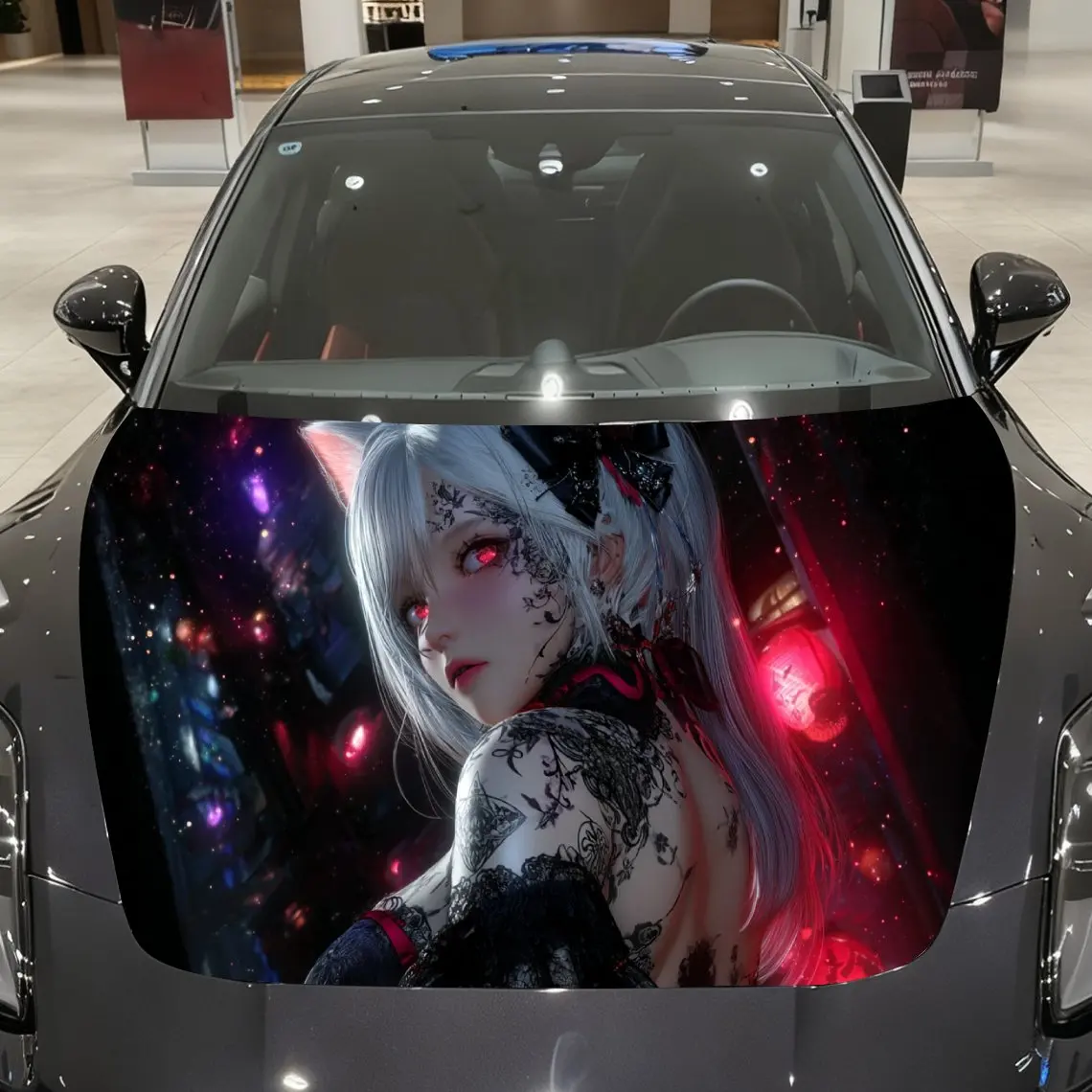 Виниловая пленка для автомобиля с красными глазами кошачьих ушей для девочек, водонепроницаемая наклейка на капот автомобиля из ПВХ, самоклеящиеся устойчивые к царапинам наклейки для Eng
Виниловая пленка для автомобиля с красными глазами кошачьих ушей для девочек, водонепроницаемая наклейка на капот автомобиля из ПВХ, самоклеящиеся устойчивые к царапинам наклейки для Eng