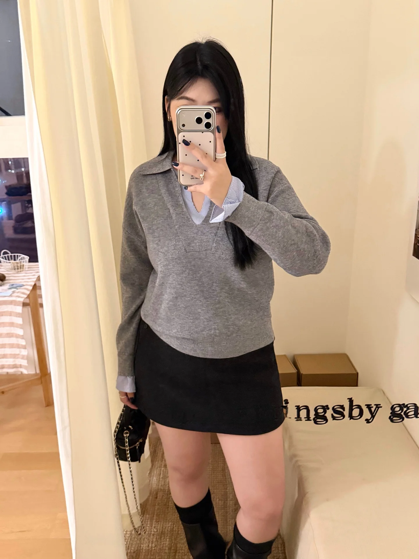 Вязаная кофта NINI ONE больших размеров с длинными рукавами, в стиле пэчворк, повседневная, универсальная, в корейском эстетическом стиле, свободного кроя, с воротником, для осени
Вязаная кофта NINI ONE больших размеров с длинными рукавами, в стиле пэчворк, повседневная, универсальная, в корейском эстетическом стиле, свободного кроя, с воротником, для осени