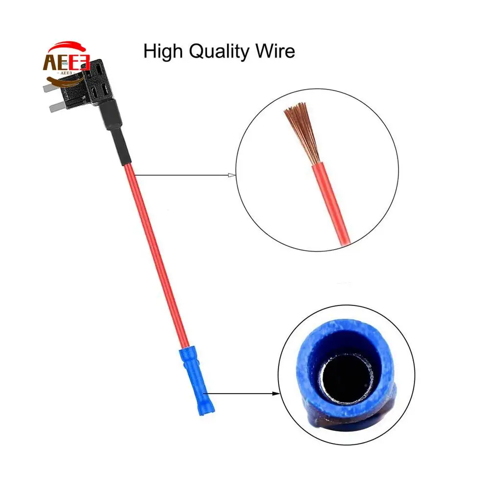 AEE3-4 Types 12V Add-A-Circuit Adapter And Fuse Kit,Fuse Tap Fuse Holder With MICRO2 Mini ATC ATS Low Profile Tap Dapter
AEE3-4 Types 12V Add-A-Circuit Adapter And Fuse Kit,Fuse Tap Fuse Holder With MICRO2 Mini ATC ATS Low Profile Tap Dapter