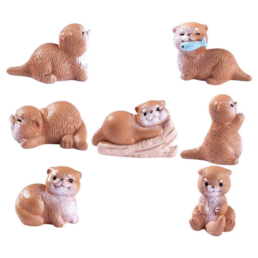 7 Pcs Micro Landscape of Little Terrarium Garden Decor DIY Miniatures Animal Toppers Resin Ornaments
7 Pcs Micro Landscape of Little Terrarium Garden Decor DIY Miniatures Animal Toppers Resin Ornaments