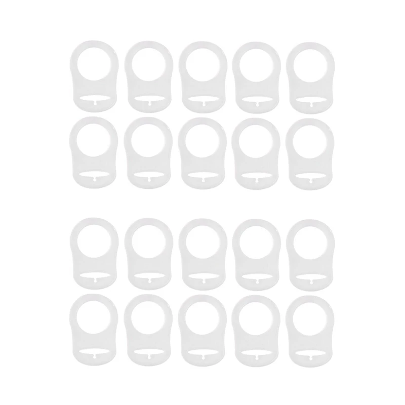 Best-20 Pcs Button Silicone Ring Mam Pacifier Holder Mannequin Clip Adapter Transparent
Best-20 Pcs Button Silicone Ring Mam Pacifier Holder Mannequin Clip Adapter Transparent