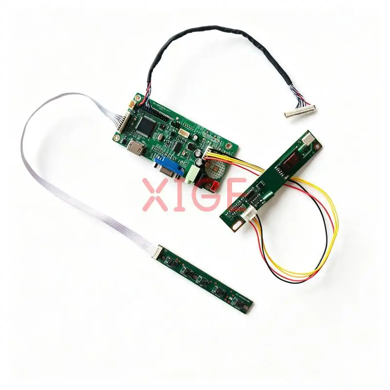LCD Display Drive Controller Board Fit HT141WX1 HT141WXB LTN141W3 LTN141W1 VGA+HDMI 1280x800 1-CCFL 1280*800 30 Pin LVDS Kit DIY
LCD Display Drive Controller Board Fit HT141WX1 HT141WXB LTN141W3 LTN141W1 VGA+HDMI 1280x800 1-CCFL 1280*800 30 Pin LVDS Kit DIY