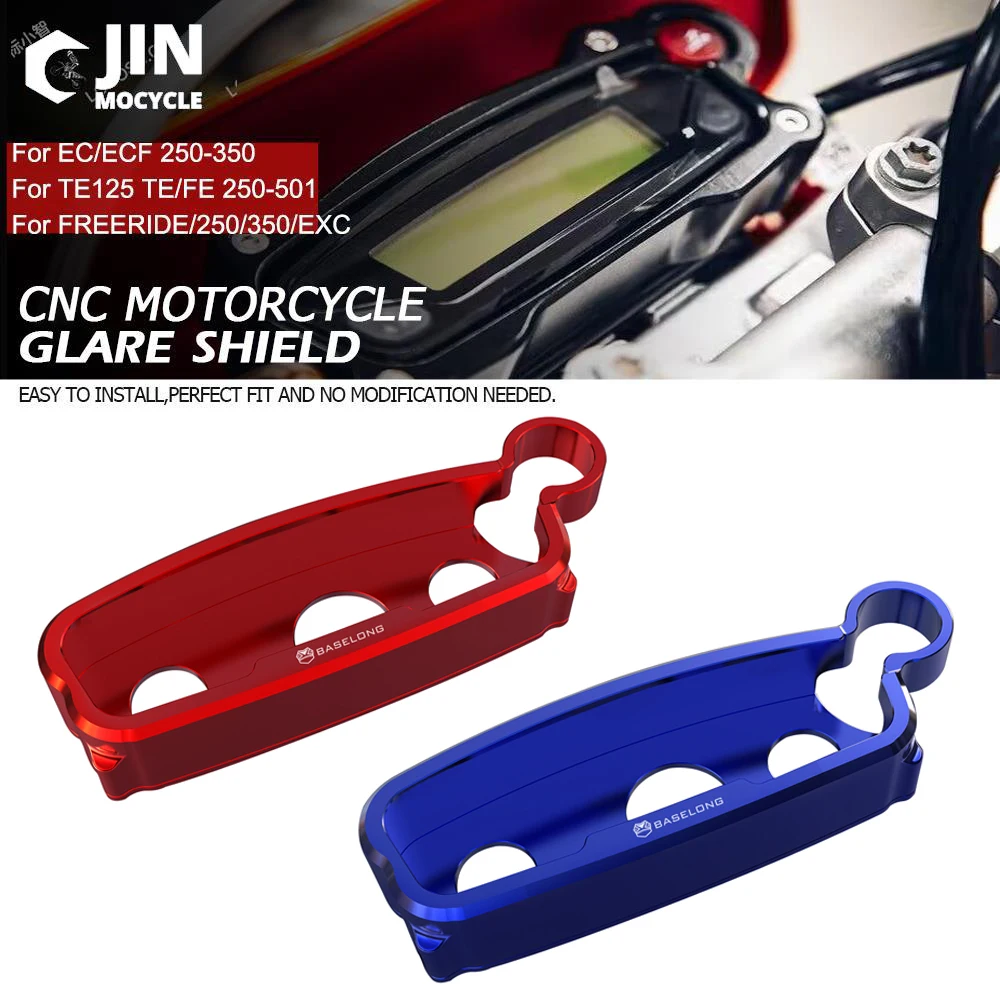 New For GASGAS EC/ECF 250-350 2021 2022 2023 ECF250 EC350 Motorcycle Aluminum Speedo Odometer Protector Guard Cover Glare Shield
New For GASGAS EC/ECF 250-350 2021 2022 2023 ECF250 EC350 Motorcycle Aluminum Speedo Odometer Protector Guard Cover Glare Shield