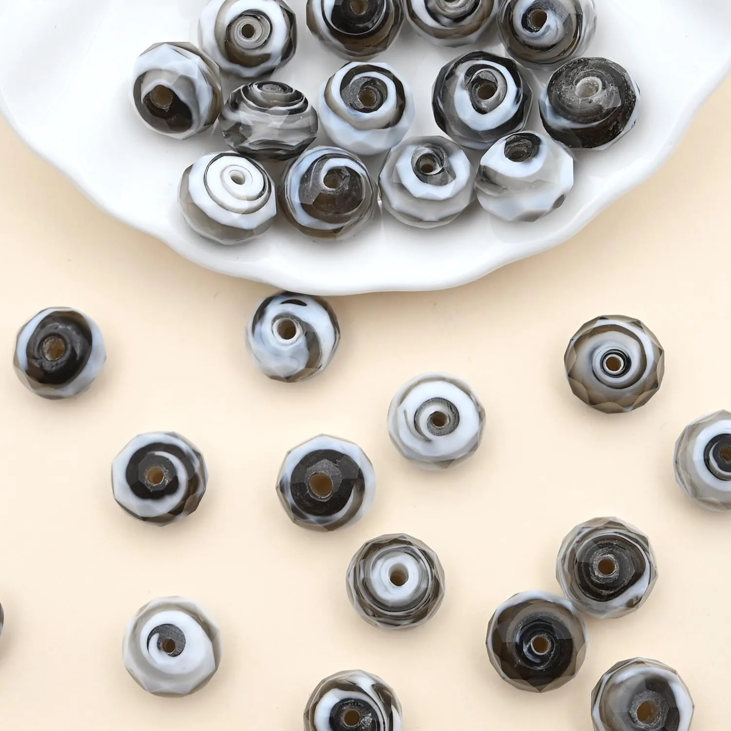 5-10pcs 12mm Coffee Stripe Murano Crystal Beads Faceted Glass Lampwork Beads For Jewerly Making Diy Charms Bracelets Necklaces
5-10pcs 12mm Coffee Stripe Murano Crystal Beads Faceted Glass Lampwork Beads For Jewerly Making Diy Charms Bracelets Necklaces