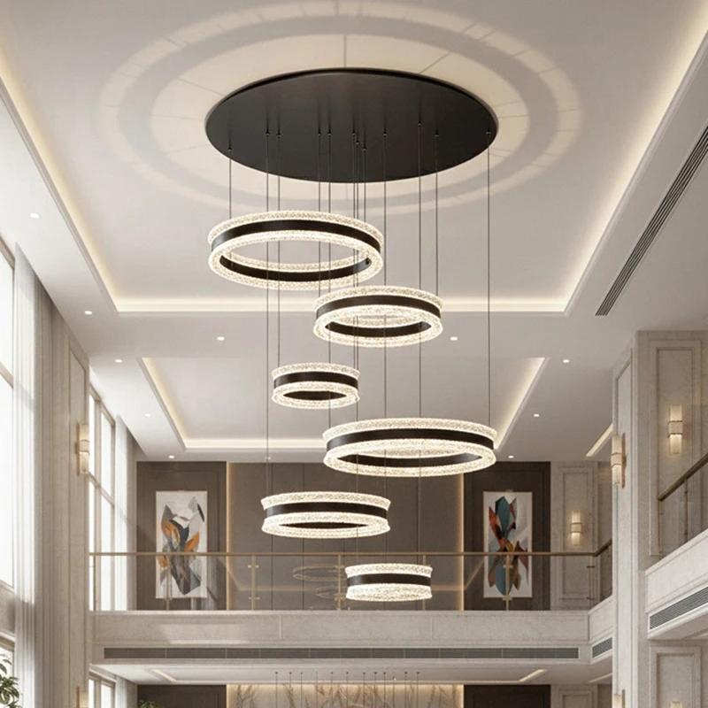Современные светодиодные подвесные светильники для дома, лампы для лестницы, люстры для гостиной, подвесные светильники для внутреннего освещения
Современные светодиодные подвесные светильники для дома, лампы для лестницы, люстры для гостиной, подвесные светильники для внутреннего освещения