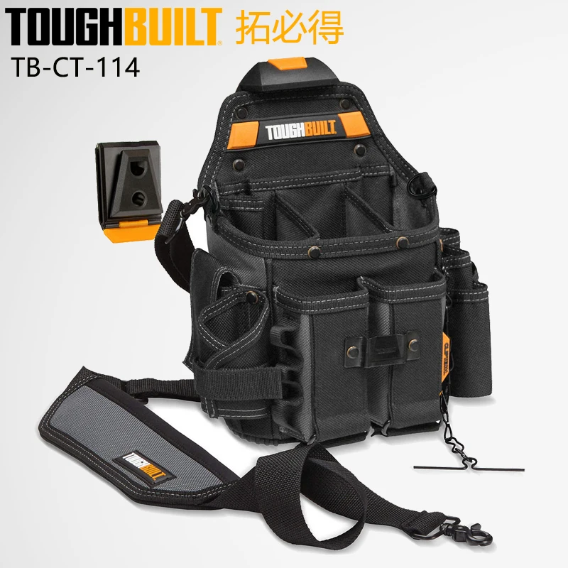 TOUGHBUILT Electrician Master Special Tool Kit Multi functional Large Electrician Bag TB-CT-114
TOUGHBUILT Electrician Master Special Tool Kit Multi functional Large Electrician Bag TB-CT-114