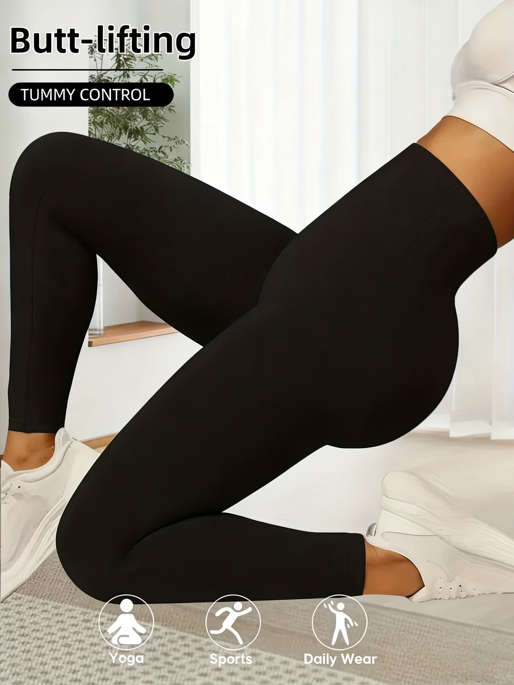 Женские леггинсы для йоги с высокой талией — мягкие, эластичные и удобные спортивные штаны, очень подходят для бега и тренировок, модный дизайн.
Женские леггинсы для йоги с высокой талией — мягкие, эластичные и удобные спортивные штаны, очень подходят для бега и тренировок, модный дизайн.