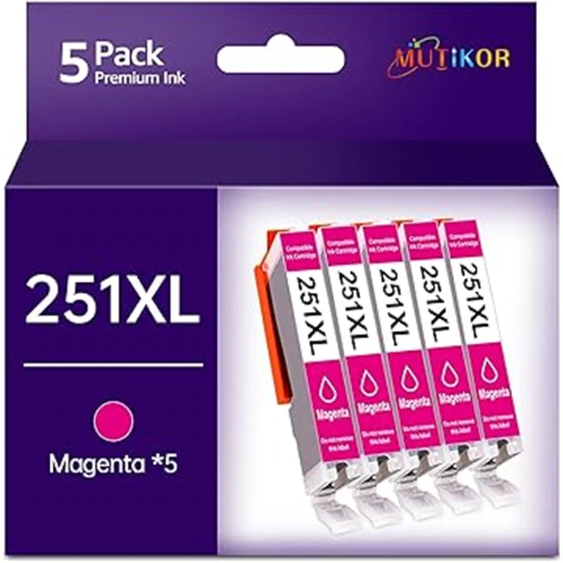 Совместимый картридж CLI-251XL, замена для CLI 251 PGI-250XL для MX922 IP7220 MG5520 MG5420 IX6820 IP8720 MG7520 MG6320
Совместимый картридж CLI-251XL, замена для CLI 251 PGI-250XL для MX922 IP7220 MG5520 MG5420 IX6820 IP8720 MG7520 MG6320