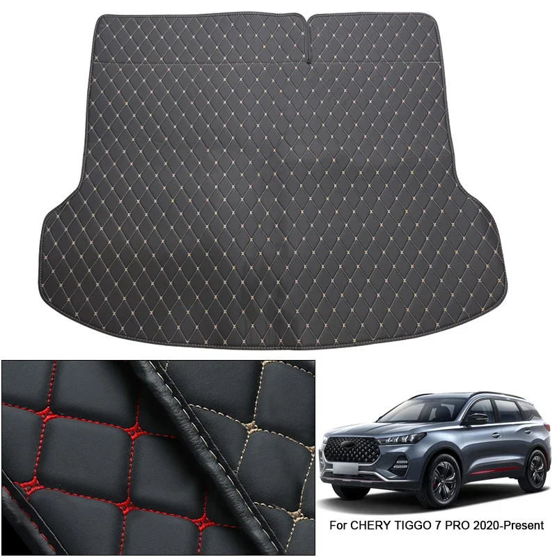 1pc Leather Car Custom Trunk Mats Waterproof Anti-Dirty Tray Cargo Liner Auto Accessories For Chery Tiggo 7 PRO 2020-2025
1pc Leather Car Custom Trunk Mats Waterproof Anti-Dirty Tray Cargo Liner Auto Accessories For Chery Tiggo 7 PRO 2020-2025