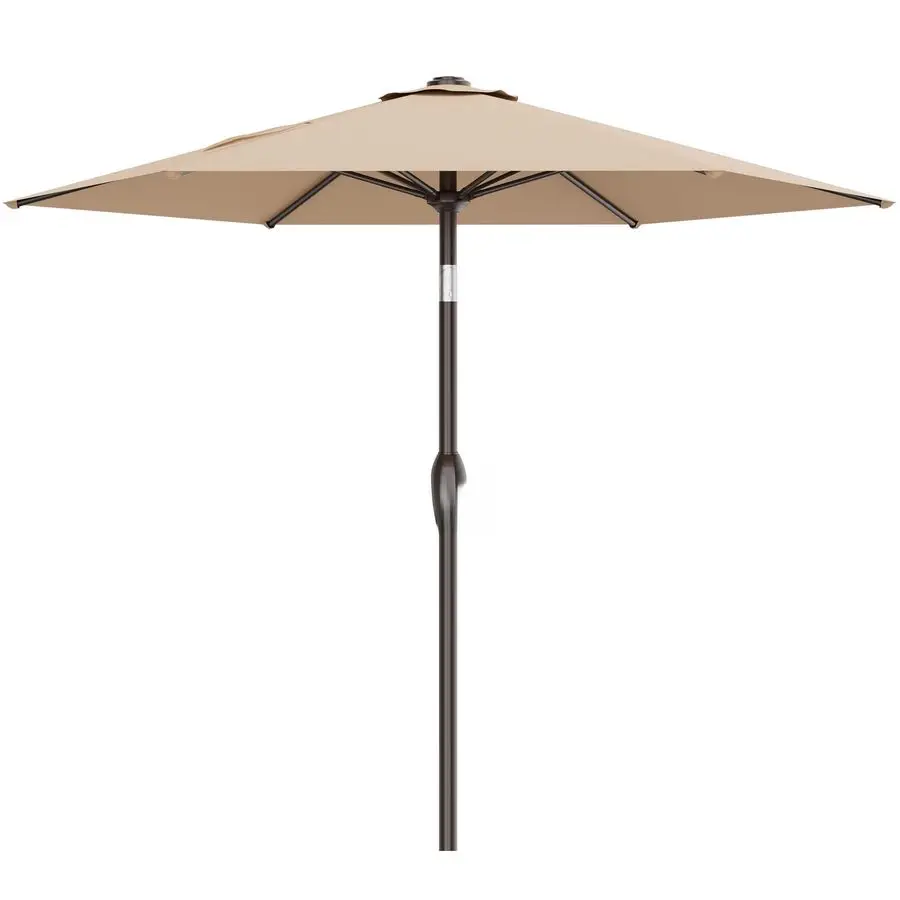7.5FT Patio Umbrella Table Market Umbrella with 6 Sturdy Ribs, Button Tilt Crank, HeavyDuty Outdoor Umbrellas for Pool, Deck, Ga
7.5FT Patio Umbrella Table Market Umbrella with 6 Sturdy Ribs, Button Tilt Crank, HeavyDuty Outdoor Umbrellas for Pool, Deck, Ga
